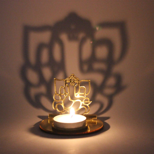 Shadow Candle Ganesha High Quality Acrylic