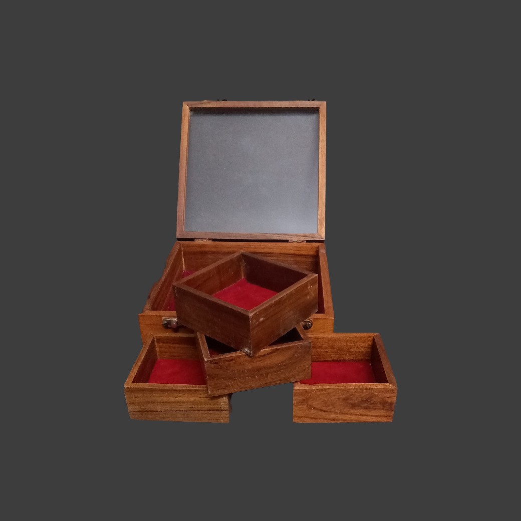 Multipurpose 4 Box Dark Brown (5)