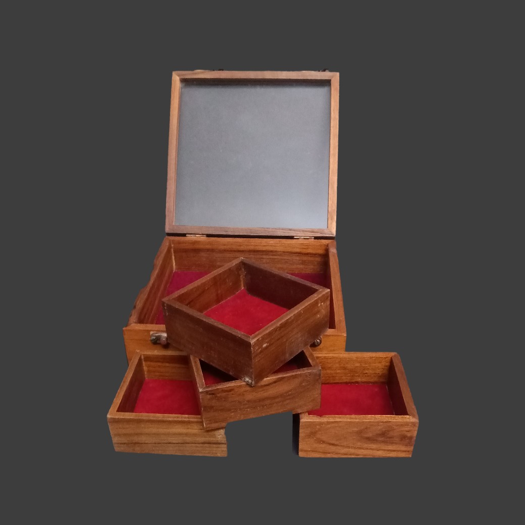 Multipurpose 4 Box Dark Brown (6)