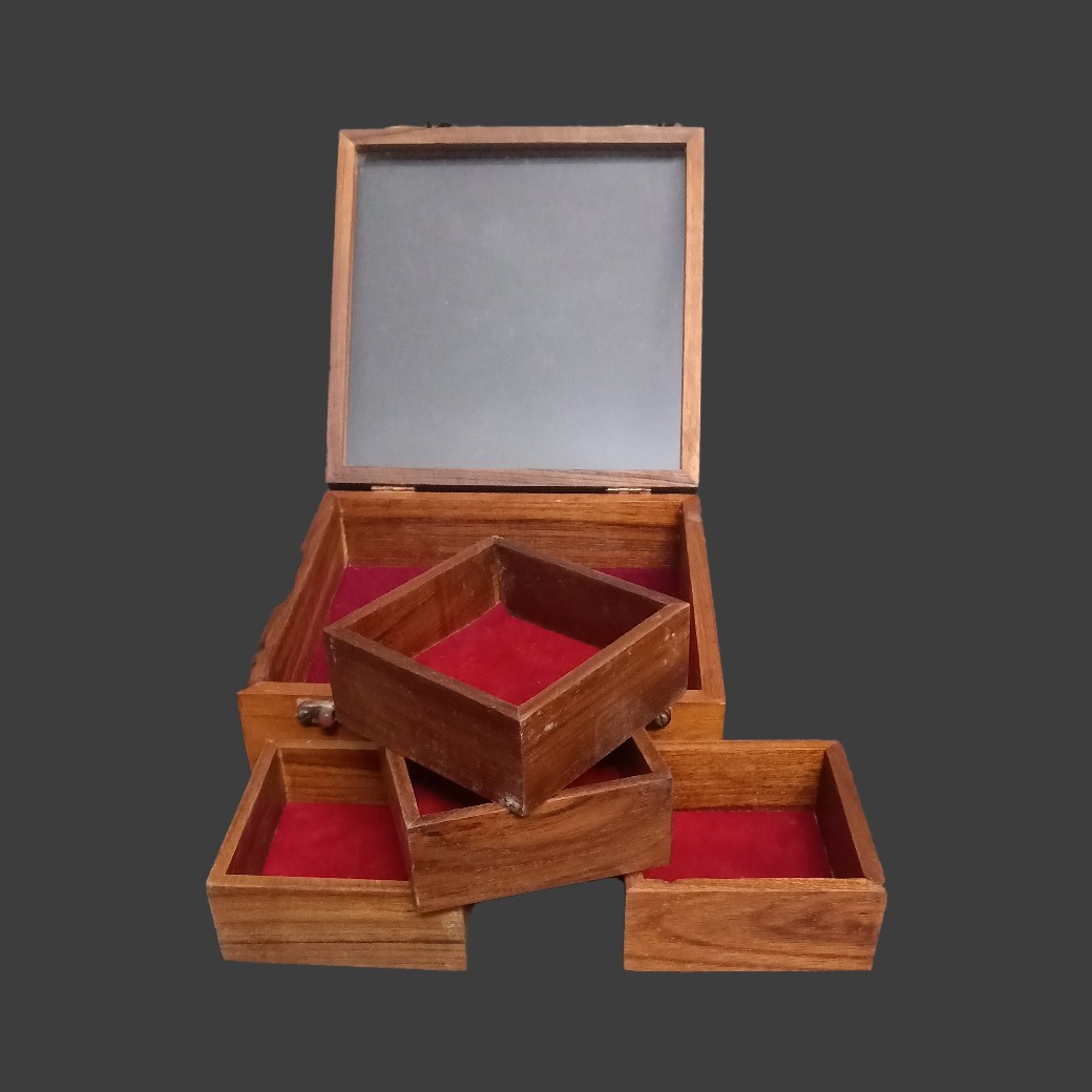 Multipurpose 4 Box Dark Brown (7)