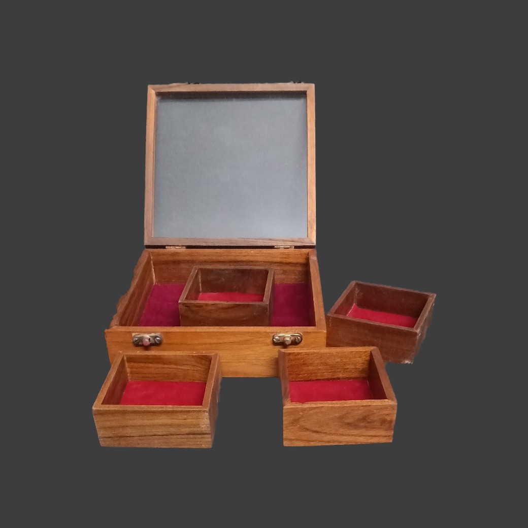 Multipurpose 4 Box Dark Brown (8)