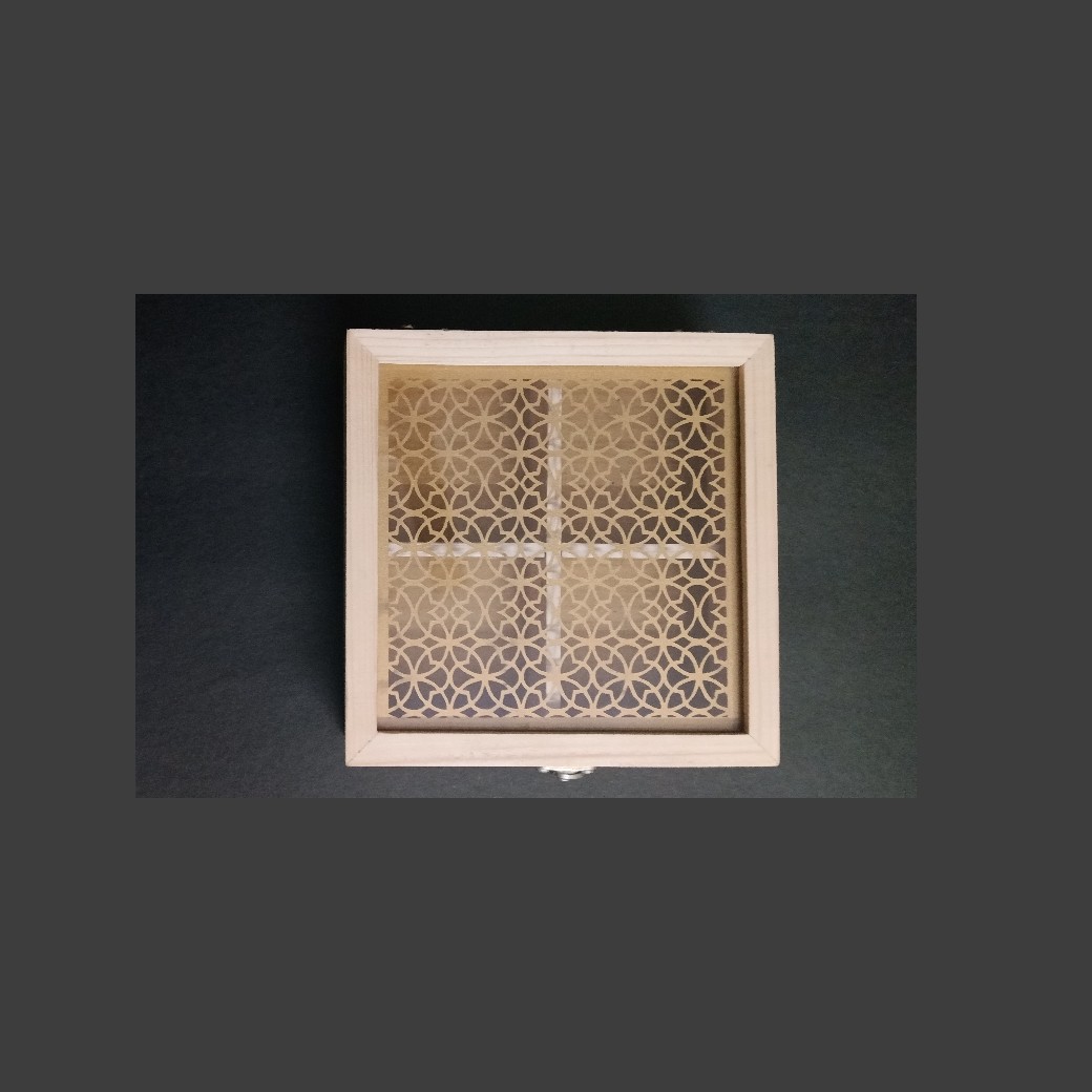 Multipurpose BoxOrganizer 4 Compartments Pinewood (7)