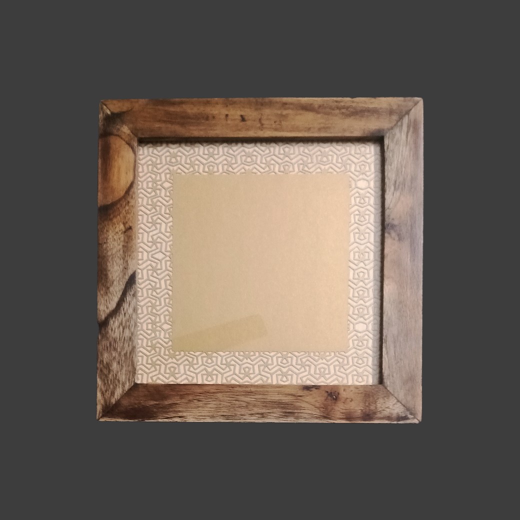 Photo Frame Teak wood antique look Wall Hanging (2)