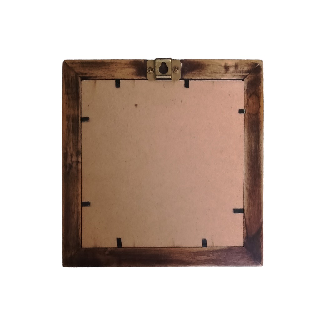 Photo Frame Teak wood antique look Wall Hanging (3)