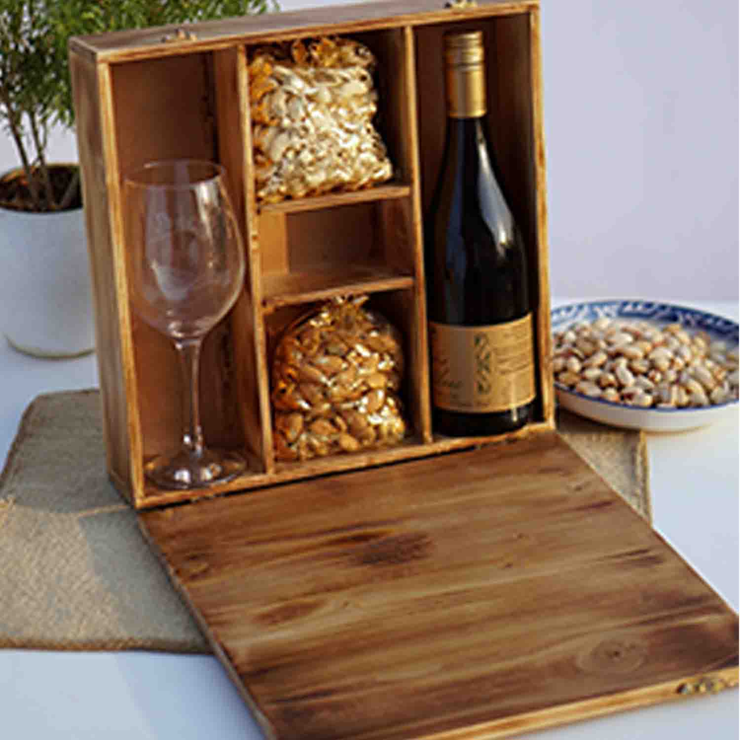 5 container pine wood box (2)